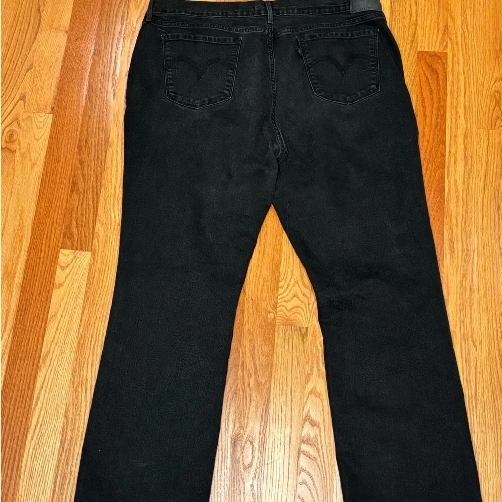 Levi's 505 Men’s Black Straight Leg Jeans size 34x30 Western Boho